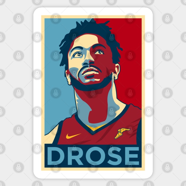 Derrick Rose Cleveland Cavaliers Artwork Sticker by hesxjohnpaul